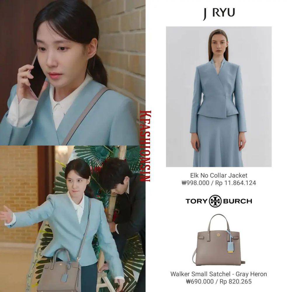 harga outfit Park Eun Bin di Drama Castaway Diva (instagram.com/kfashionsin)