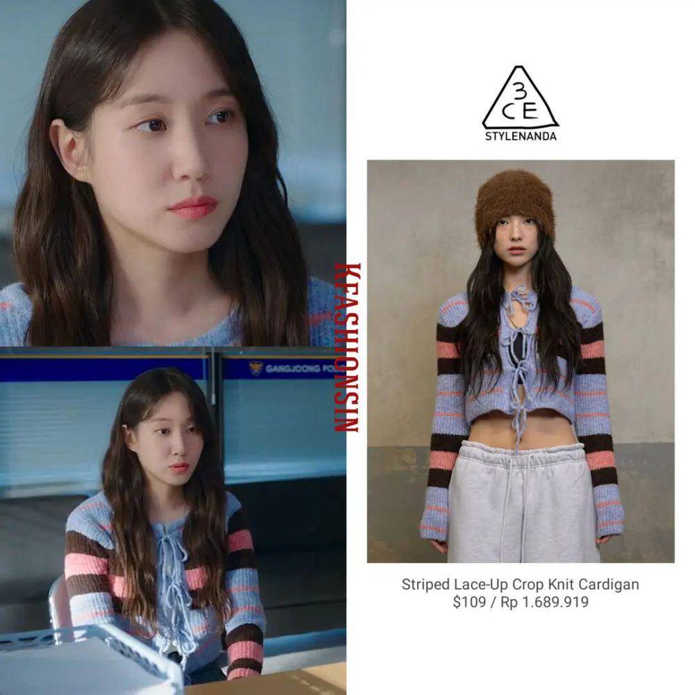 harga outfit Park Eun Bin di Drama Castaway Diva (instagram.com/kfashionsin)