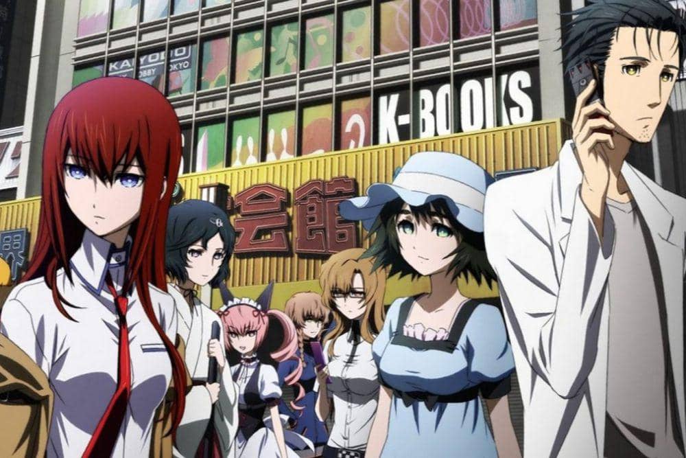 adegan dalam serial anime Steins;Gate (dok. White Fox/Steins;Gate)