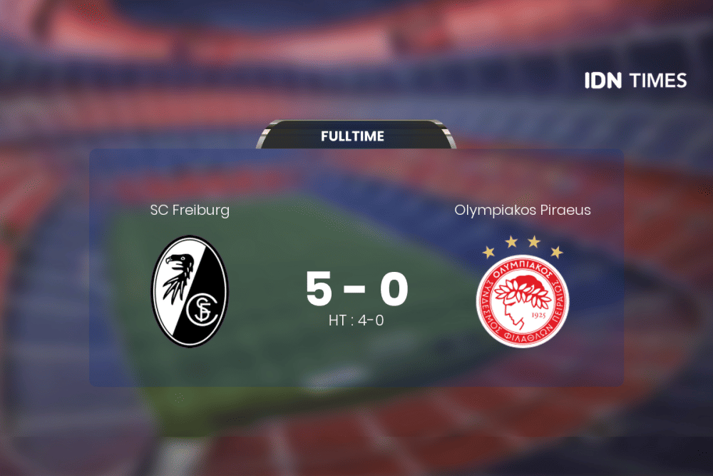 SC Freiburg Curi Poin Penuh Atas Olympiakos Piraeus