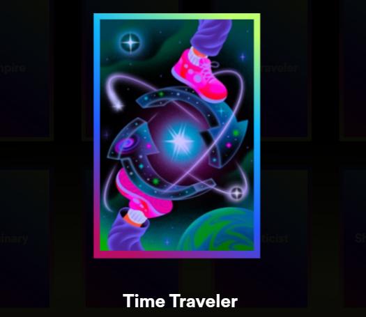 ilustrasi karakter time traveler (spotify.com)
