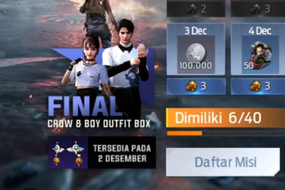 event Secret Treasure Undawn (dok. Tencent Games/Undawn)