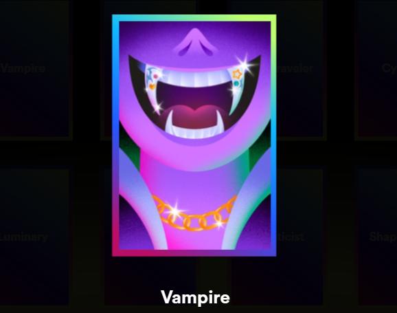 ilustrasi karakter vampire (dok.spotify,com)
