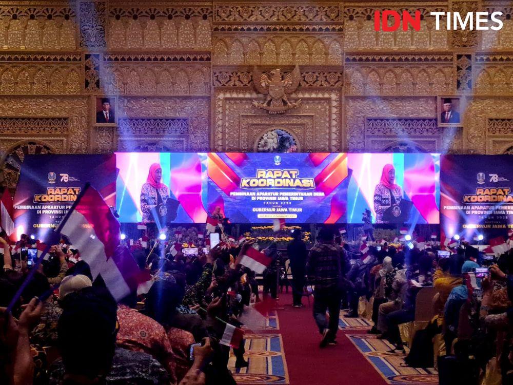 Eks Wali Kota Batu Wafat, Khofifah Doakan Bersama Kades se-Jatim