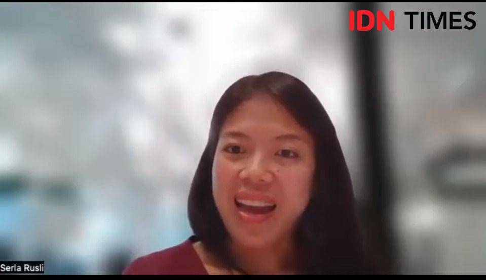Serla Rusli selaku LinkedIn Career Expert. (IDN Times/Adyaning Raras)