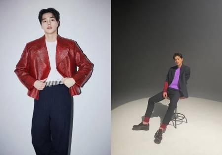 blazer ala Song Kang (instagram.com/songkang_b)