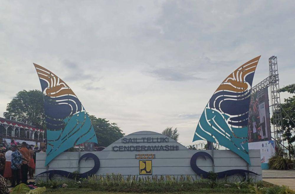 Sail Teluk Cenderawasih Indonesia Maritime Expo and Forum (SIMEF) 2023. (dok. Pelindo)