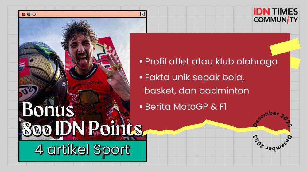 Kumpulan bonus IDN Points IDN Times Community (IDN Times/Sukma Mardya Shakti)