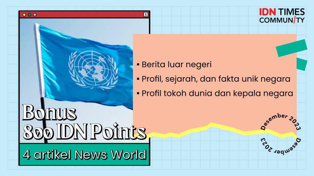 Kumpulan bonus IDN Points IDN Times Community (IDN Times/Sukma Mardya Shakti)