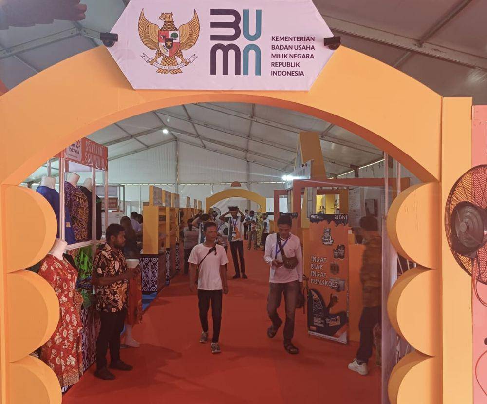 Sail Teluk Cenderawasih Indonesia Maritime Expo and Forum (SIMEF) 2023. (dok. Pelindo)