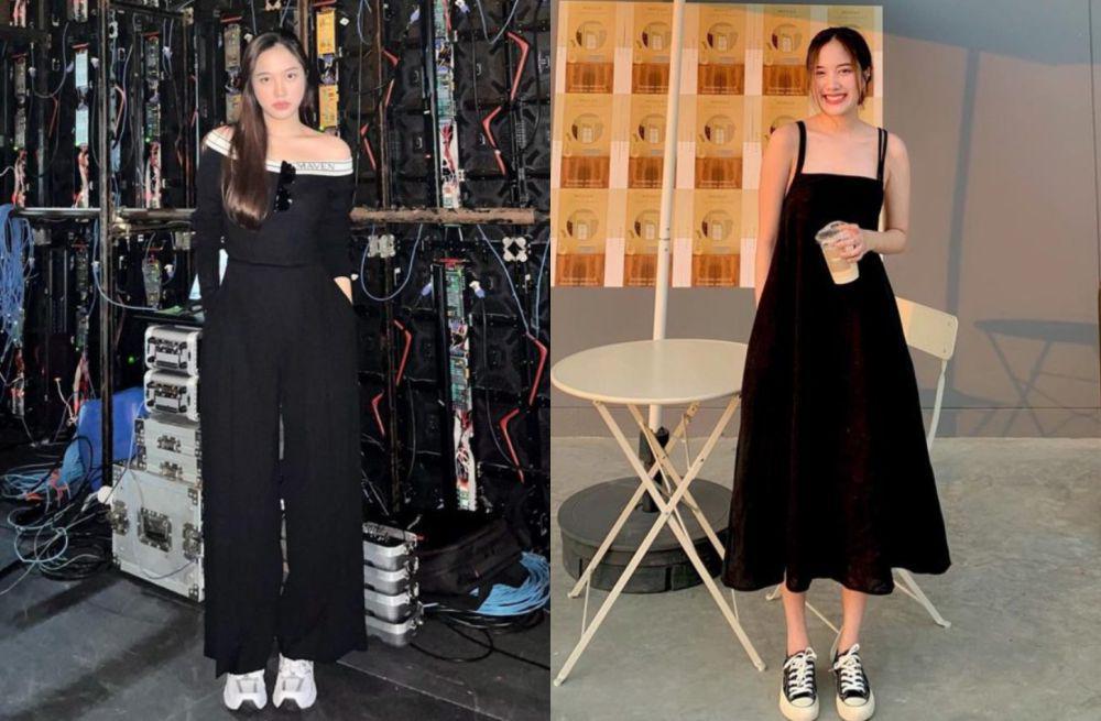 9 Pilihan OOTD Serba Warna Hitam ala Freen Sarocha, Cewek Mamba!