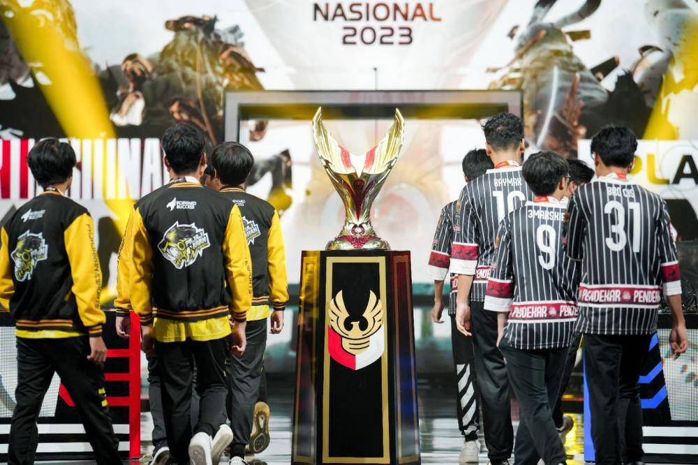 Pajajaran Esports Bogor dan Pendekar Esports Jakarta Selatan di play-off Liga 1 Esports Nasional 2023. (Dok. Istimewa).