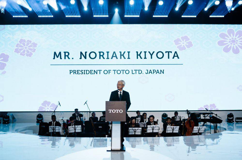 President/Executive Officer dari TOTO Ltd. Japan, Noriaki Kiyota. (dok TOTO Indonesia)