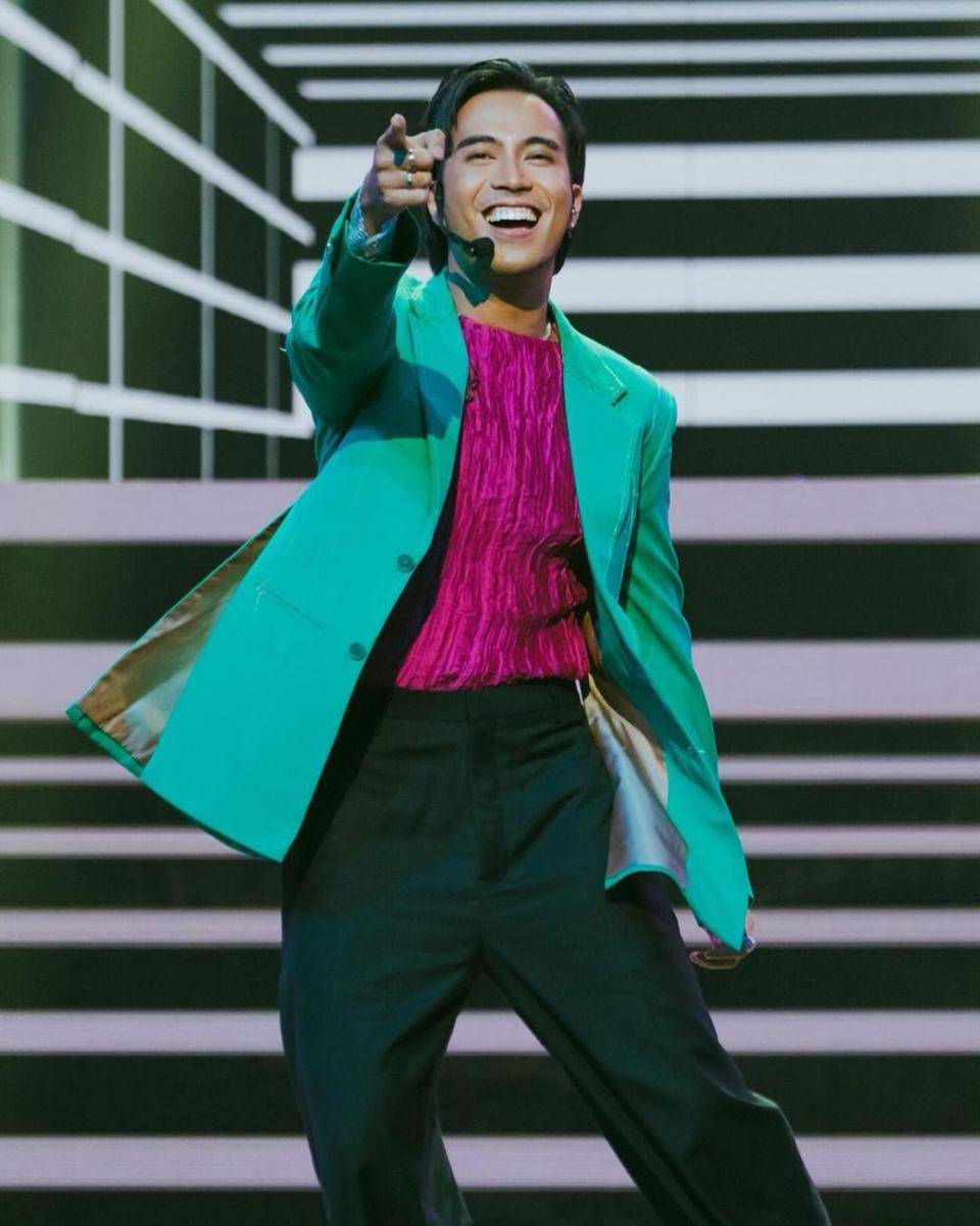 potret Vidi Aldiano di acara Spotify Wrapped Indonesia 2023 (instagram.com/vidialdiano)