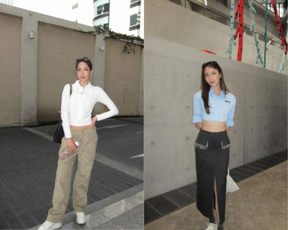 7 Ide Padu Padan Crop Top ala Aye Sarunchana, Modis dan Trendi