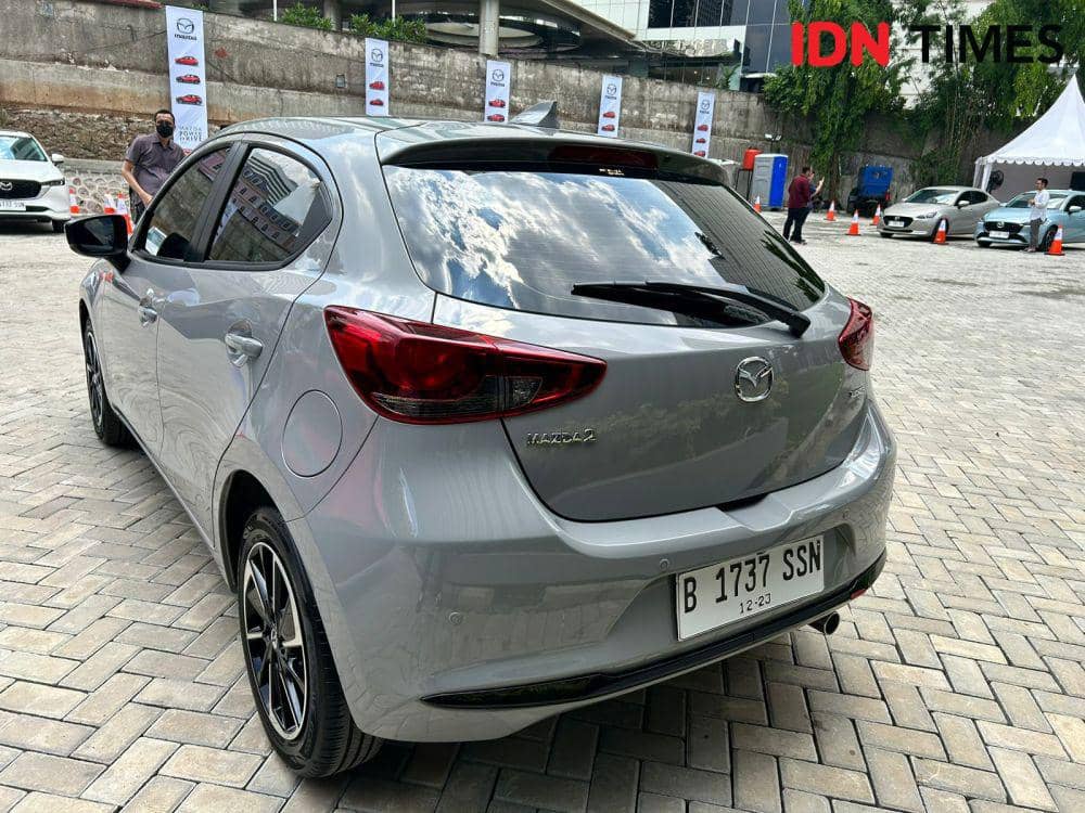 Buritan Mazda2 Hatchback (IDN Times/Fadhliansyah)