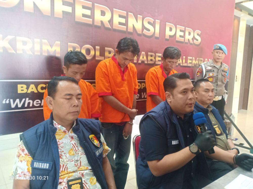 Penodong Sopir Bus Pariwisata di Kawasan Jembatan Ampera Ditangkap