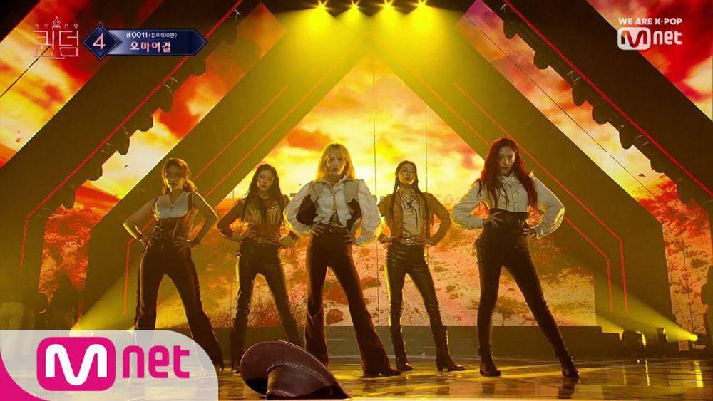 cuplikan penampilan AOA (youtube.com/Mnet K-POP)
