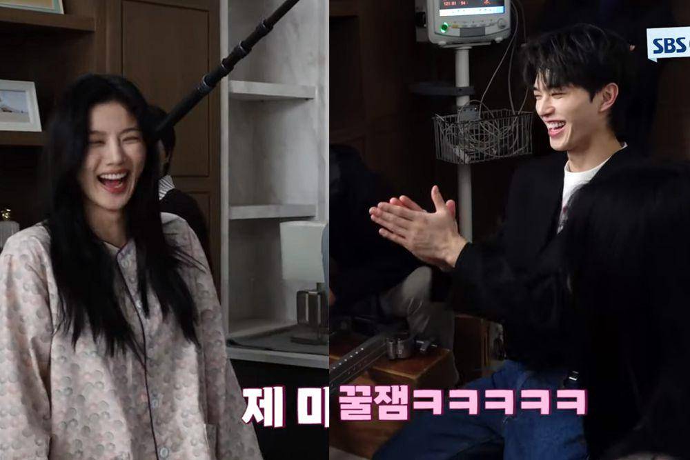 potret lucu di balik layar drama My Demon (youtube.com/SBSCatch)