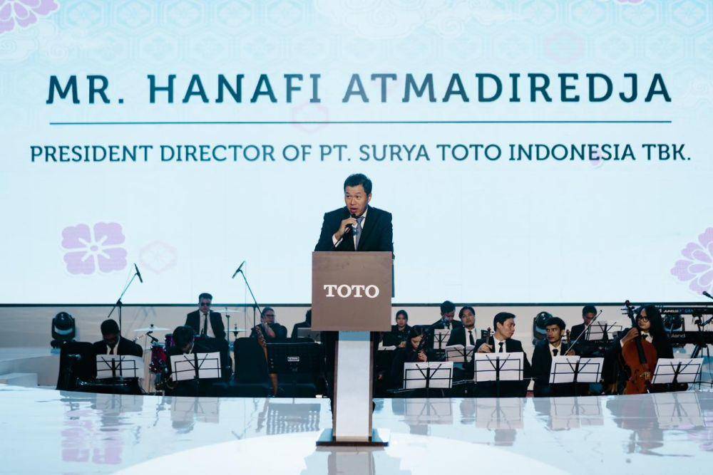 President Director PT Surya Toto Indonesia Tbk, Hanafi Atmadiredja. (dok. TOTO Indonesia)