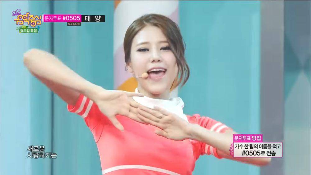 cuplikan penampilan AOA (youtube.com/MBCkpop)