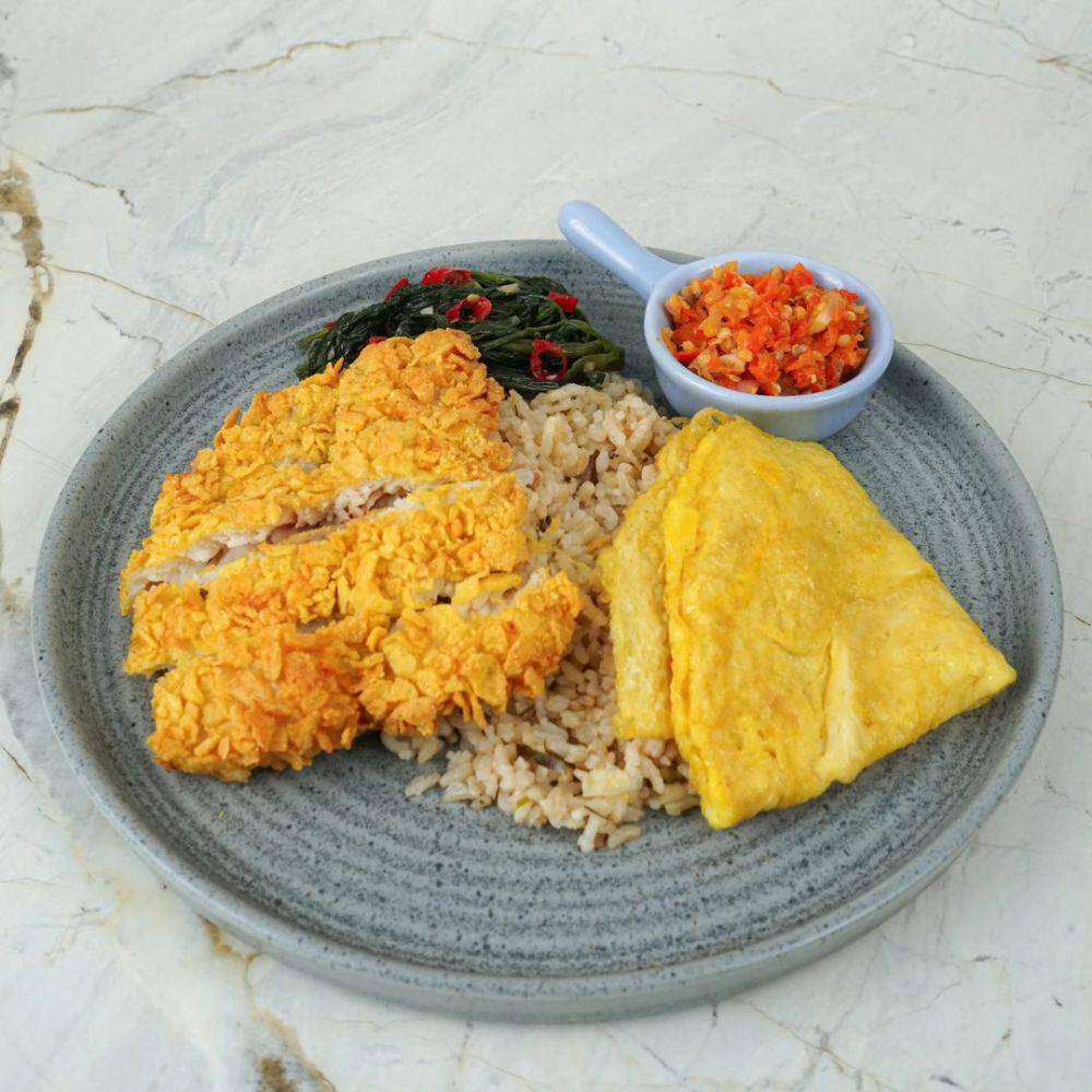 potret makanan di Slim Bowl, Crumble Crew (instagram.com/slimbowl.id)