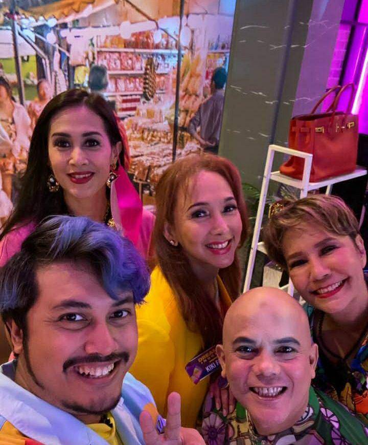 potret kenangan Kiki Fatmala bersama rekan-rekan artis tanah air (instagram.com/qq_fatmala)