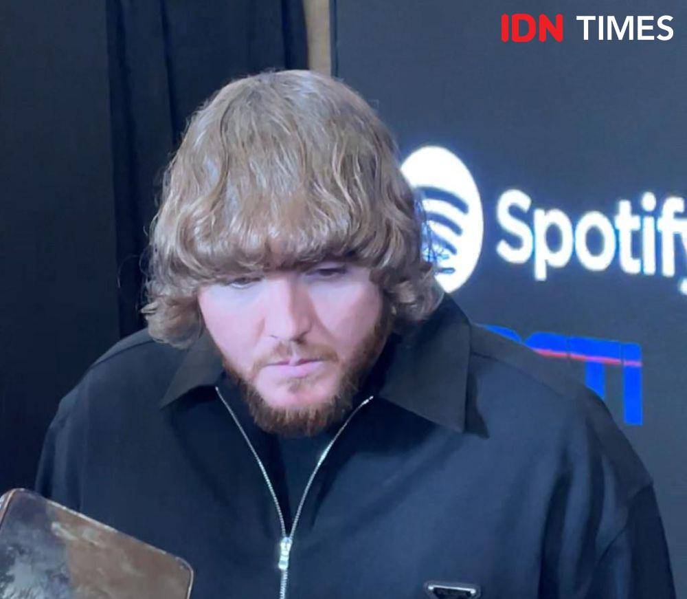 James Arthur di Spotify Wrapped Indonesia 2023 (IDN Times/Erfah Nanda)