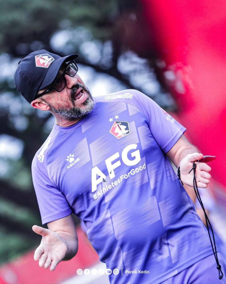 Pelatih Persik Kediri, Marcelo Ropide. IDN Times/ istimewa