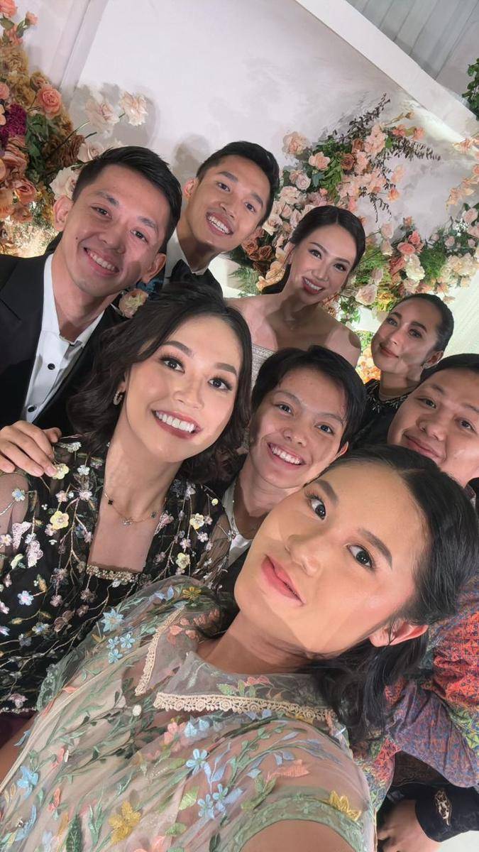 atlet di pernikahan Jojo dan Shanju (Instagram.com/ribkasugiarto)