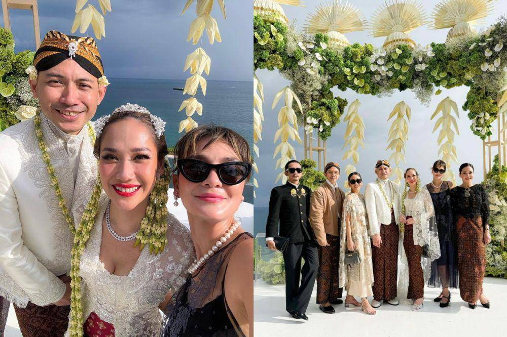 Luna Maya dipernikahan BCL dan Tiko (instagram.com/lunamaya)