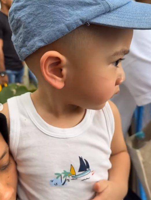 Rafathar menang lomba renang (Instagram.com/chevirgo)