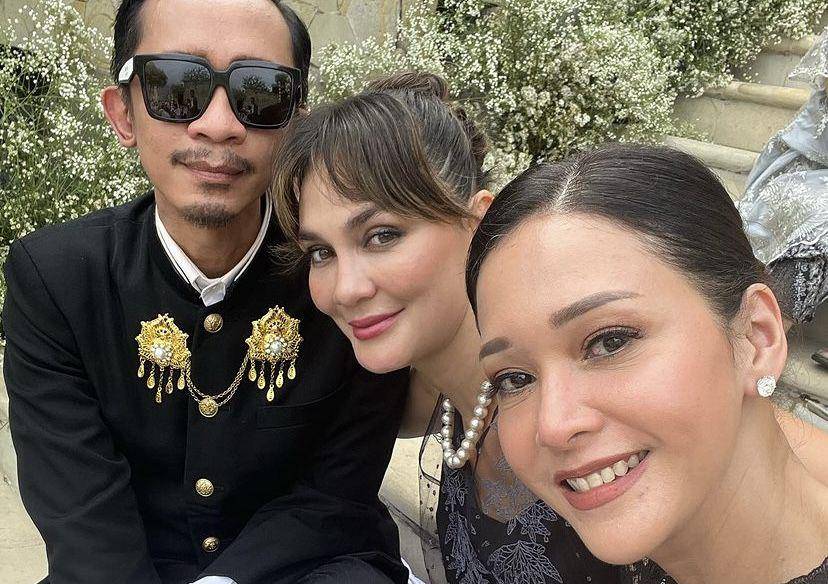 Luna Maya dipernikahan BCL dan Tiko (instagram.com/maiaestiantyreal)