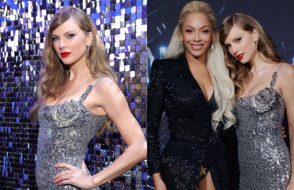 potret Taylor Swift di premier film Reinassance (instagram.com/variety | instagram.com/taylorwift)