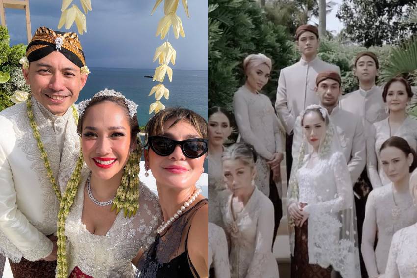 potret artis di pernikahan bcl dan tiko aryawardhana (instagram.com/itsmebcl | instagram.com/lunamaya)