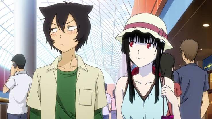 Chihiro Furuya dan Rea Sanka (dok. Studio Deen/Sankarea)