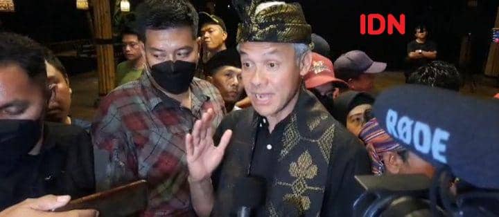 Capres nomor urut 3 Ganjar Pranowo. (IDN Times/Muhammad Nasir)