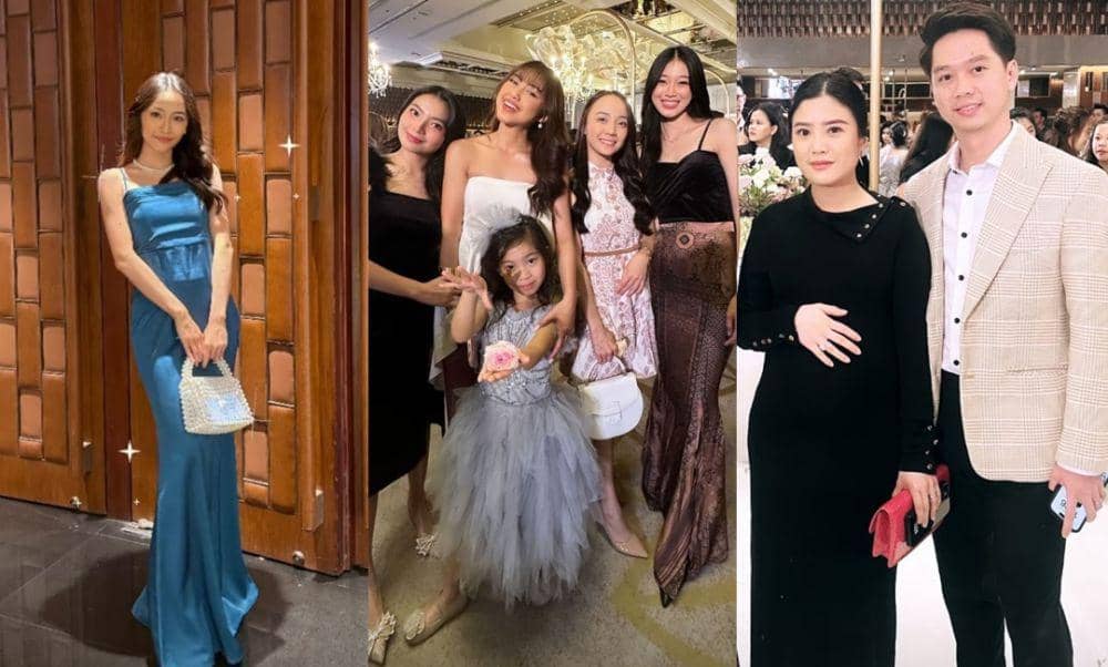 8 Gaya Tamu Resepsi Jojo dan Shanju, Ramai Personel JKT48!