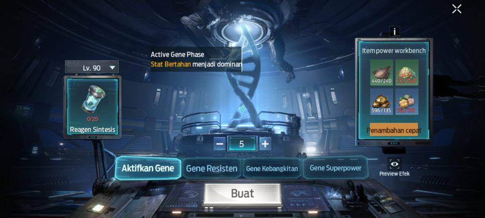 pembuatan genetika Undawn (dok. Tencent Games/Undawn)