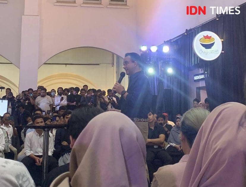 Calon Presiden nomor urut 1, Anies Baswedan (IDN Times/Indah Permata Sari)
