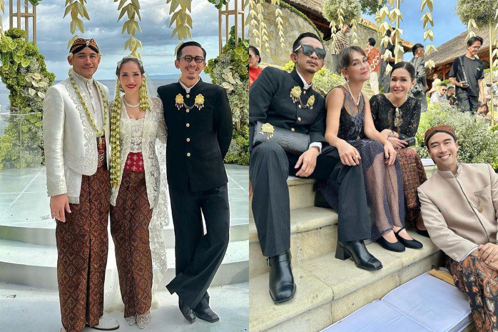 7 Potret Aming di Pernikahan BCL dan Tiko, Hadir di Akad dan Resepsi