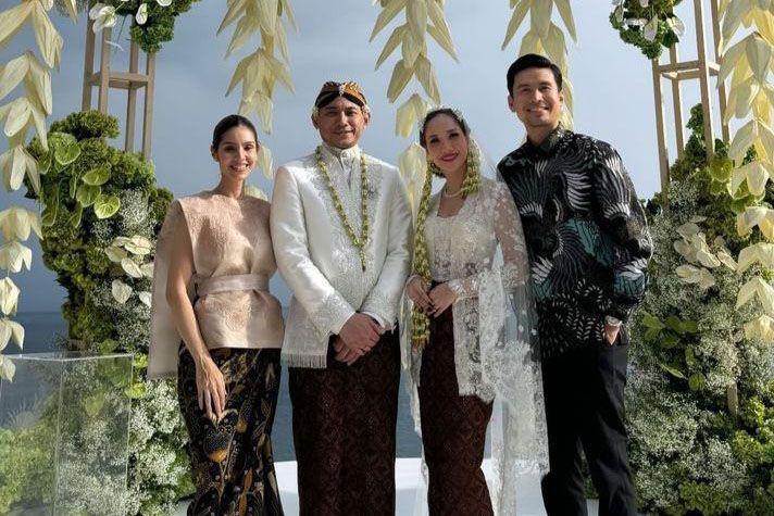 8 Potret Christian Bautista di Pernikahan BCL dan Tiko, Bestie!