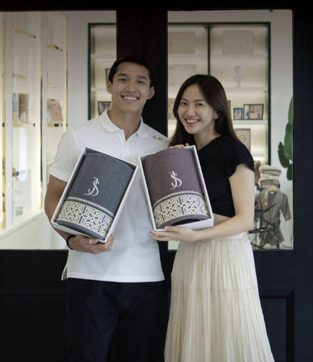 Pernak-pernik pernikahan Jonatan Christie dan Shanju. (Instagram.com/howelandco)