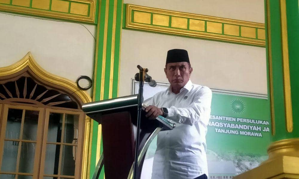 Edy Rahmayadi optimis menangkan Anies-Muhaimin di Sumut (IDN Times/Eko Agus Herianto)