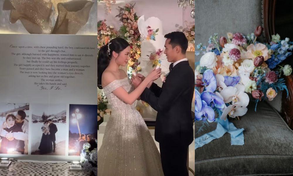 7 Pernak-pernik Resepsi Jonatan Christie dan Shanju, Menarik dan Unik!
