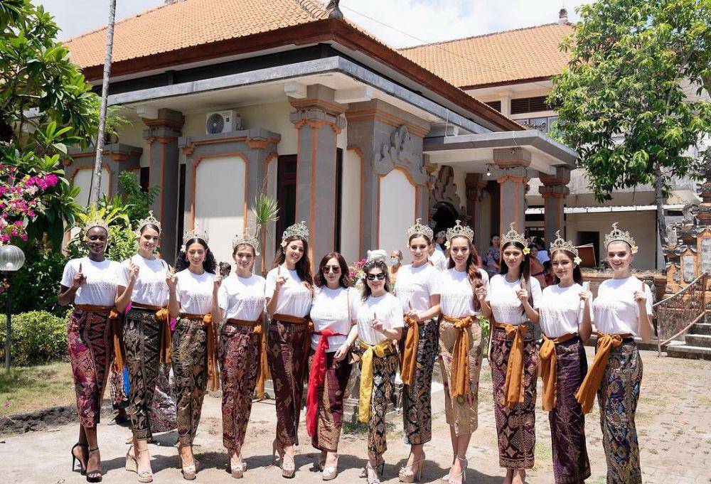 Potret Kompilasi Kunjungan Top 10 Miss Grand International di Bali (Instagram.com/yayasanduniamegabintang)