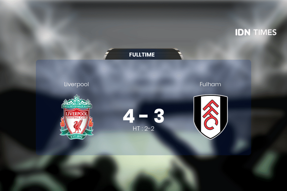 Liverpool Curi Poin Penuh Atas Fulham