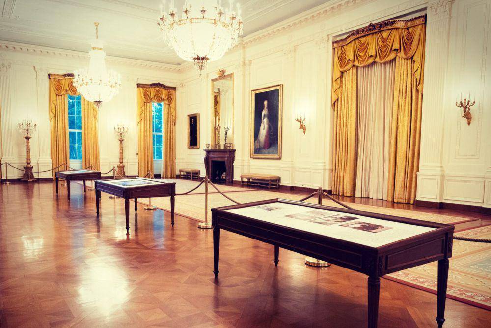 Ruang Timur bersejarah di Gedung Putih (commons.wikimedia.org/Office of First Lady)