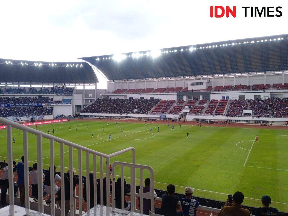 Potret Stadion Jatidiri Semarang. (IDN Times/Sandy Firdaus)