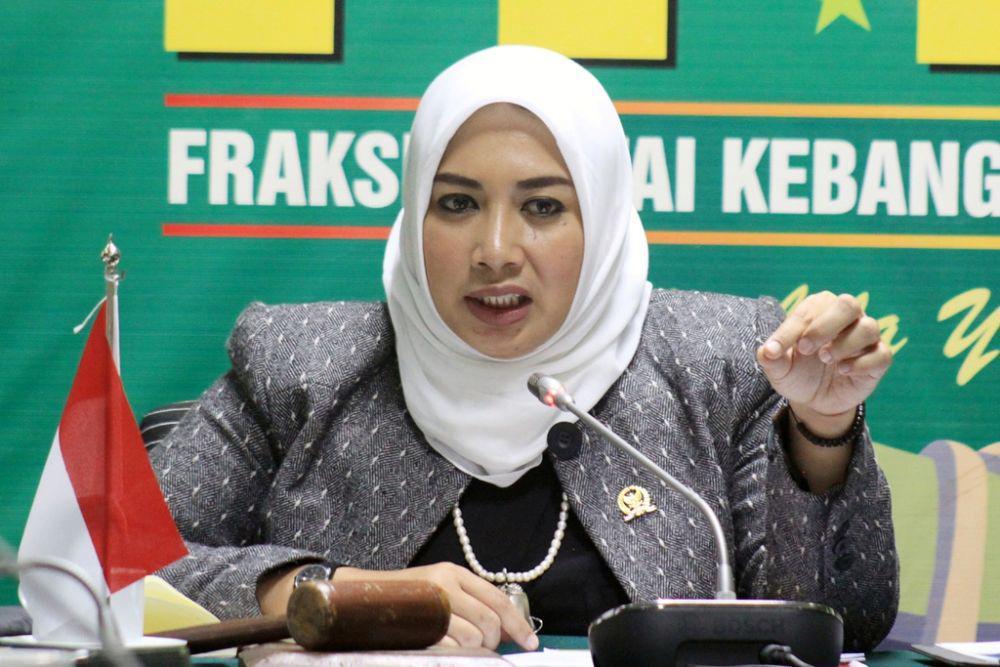 Co-captain Timnas AMIN, Nihayatul Wafiroh dari fraksi Partai Kebangkitan Bangsa (PKB). (Dokumentasi Istimewa)